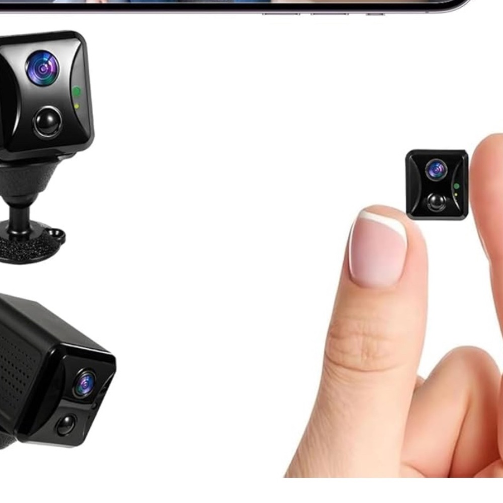 Mini Black Security Camera